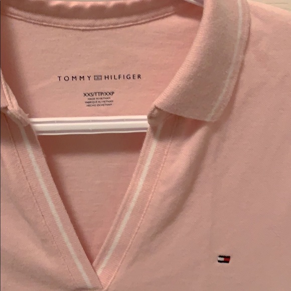 Tommy Hilfiger pink polo - Picture 2 of 2